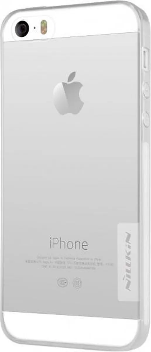 Nillkin Nature TPU Hoes iPhone SE - Transparant - afbeelding 3 van 5