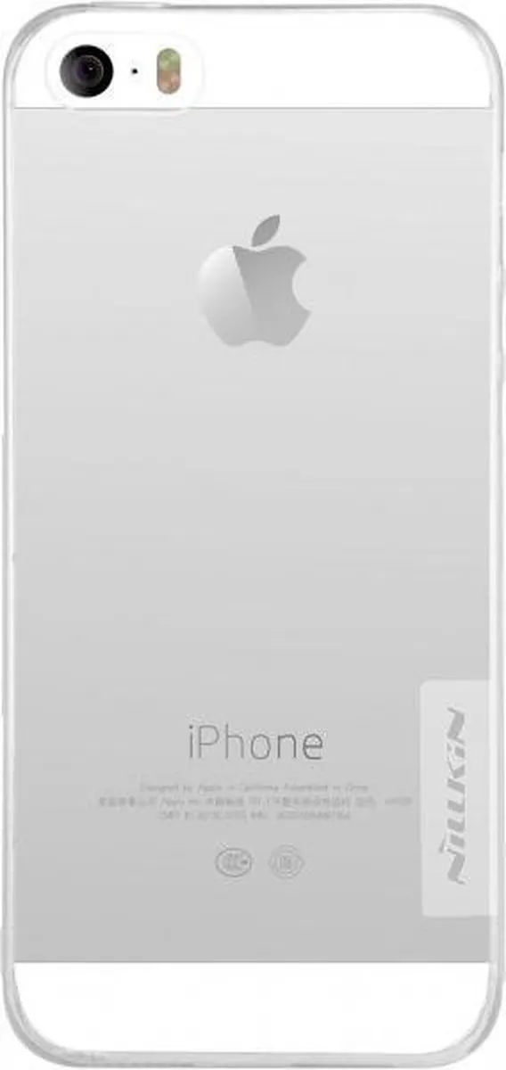 Nillkin Nature TPU Hoes iPhone SE - Transparant - afbeelding 2 van 5