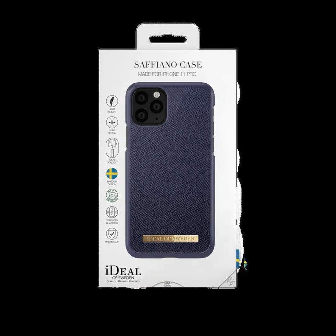 iDeal of Sweden iPhone 11 Pro Hoesje Saffiano Navy - IDFCSA-I1958-50 - afbeelding 6 van 6