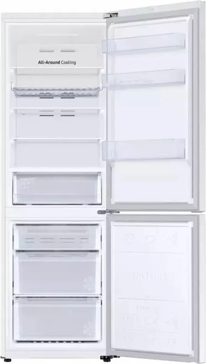 Samsung RB34C672EWW Koel- en vriescombinatie 344L - No Frost - Wit