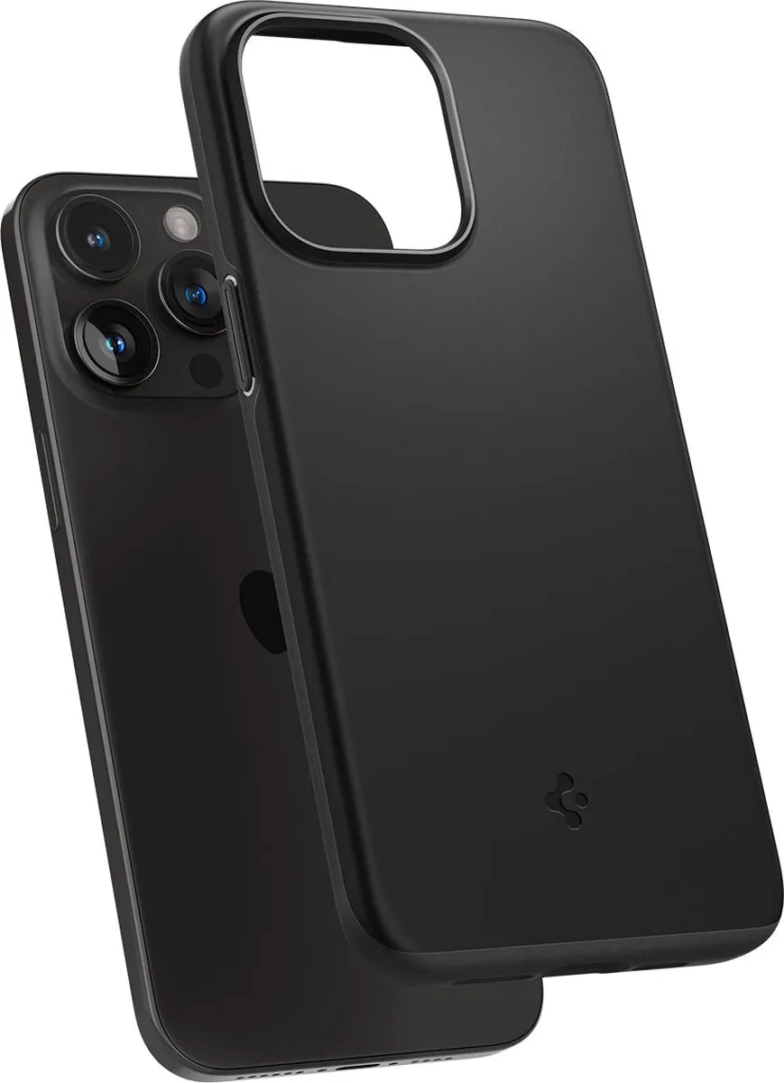 Spigen Thin Fit Case ACS06544 - iPhone 15 Pro Max - Zwart