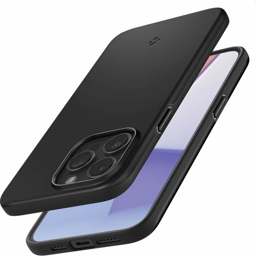 Spigen Thin Fit Case ACS06544 - iPhone 15 Pro Max - Zwart