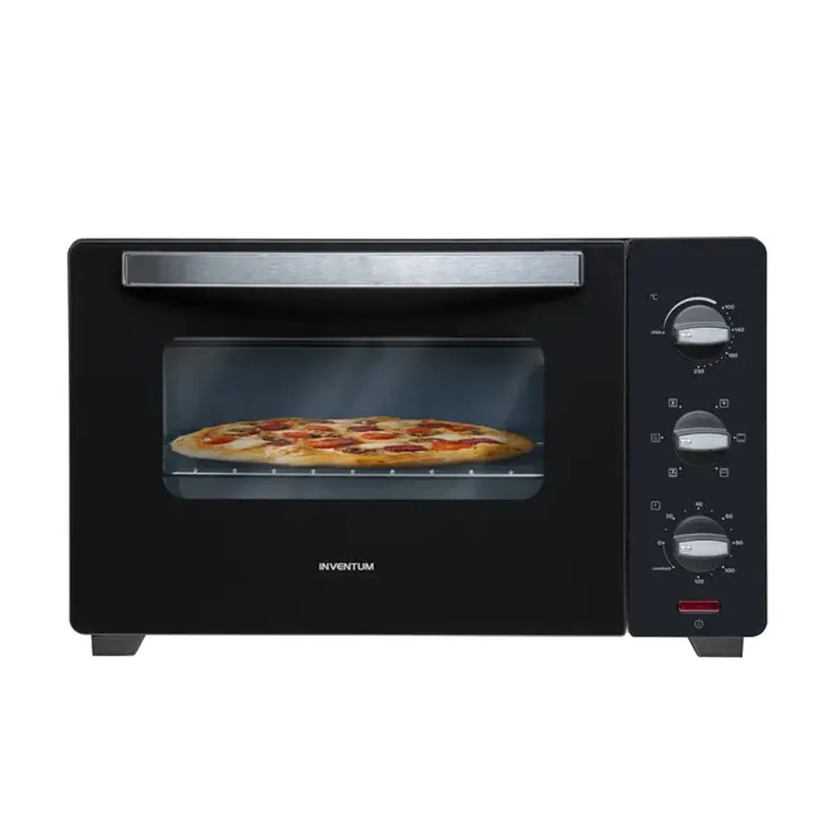 Inventum OVCB30 Vrijstaande Heteluchtoven 30L - Zwart RVS - afbeelding 6 van 6