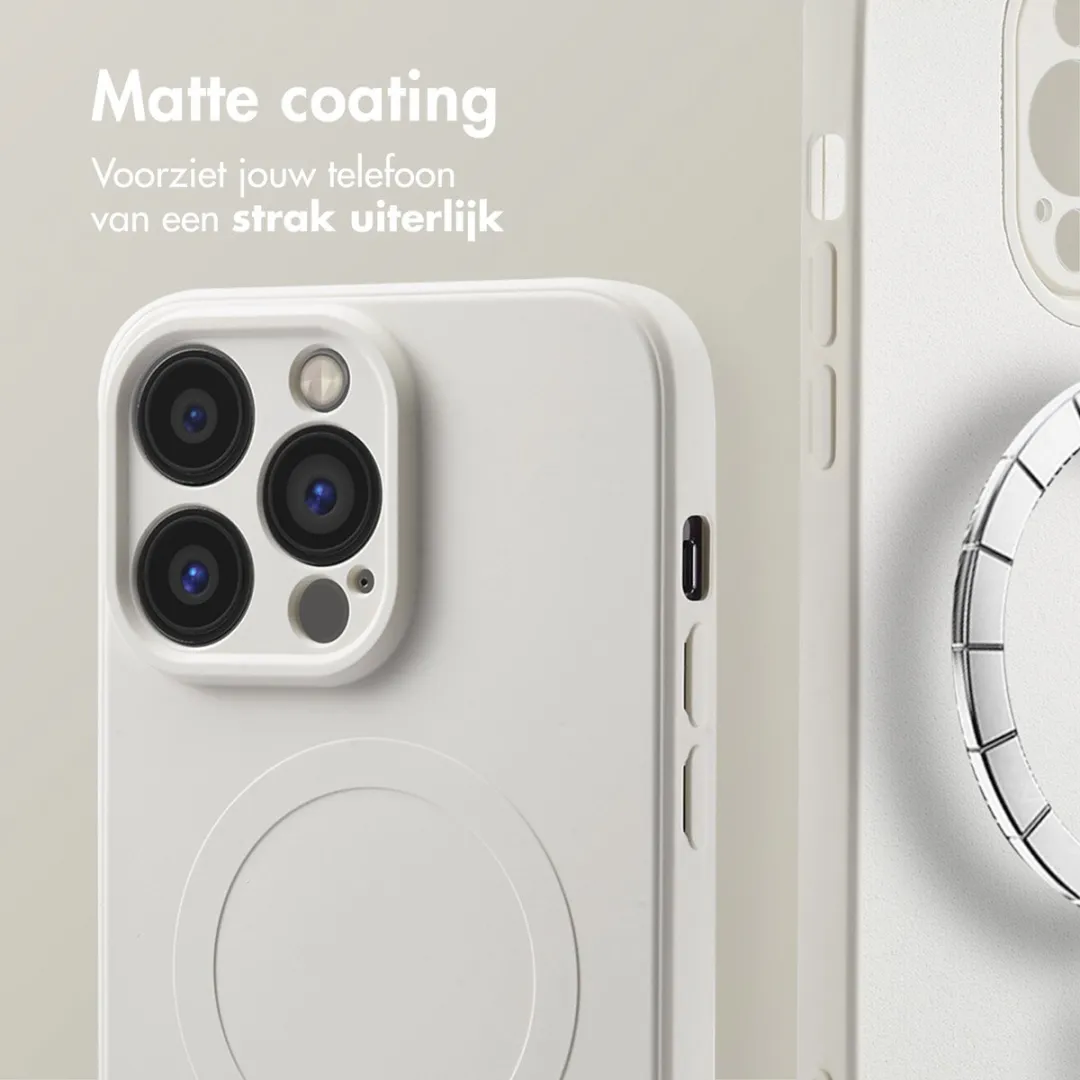 Imoshion Hoesje iPhone 14 Pro MagSafe - Beige
