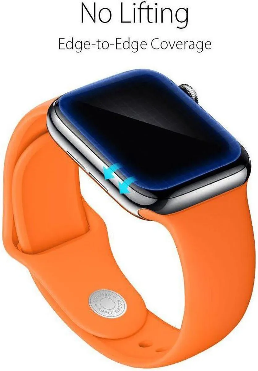 Spigen Neo Flex Screenprotector Apple Watch 40/41mm - 3 Stuks - Transparant