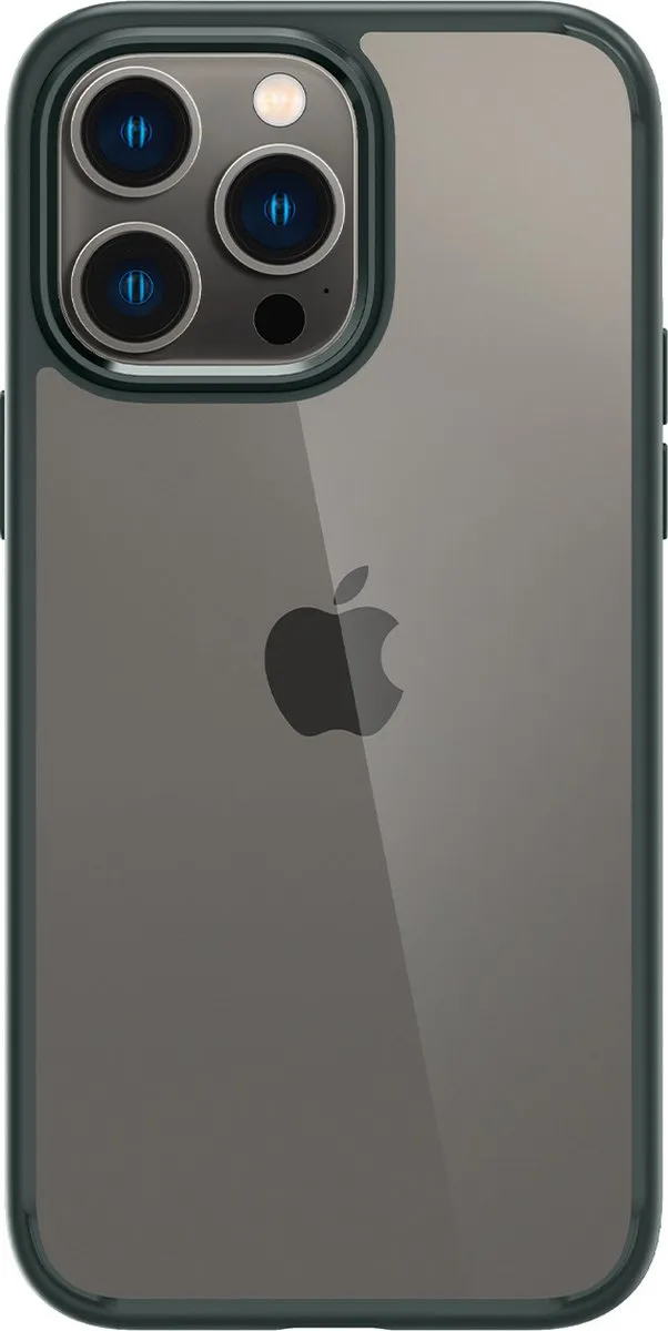 Spigen Ultra Hybrid ACS04966 iPhone 14 Pro Hoesje - Groen