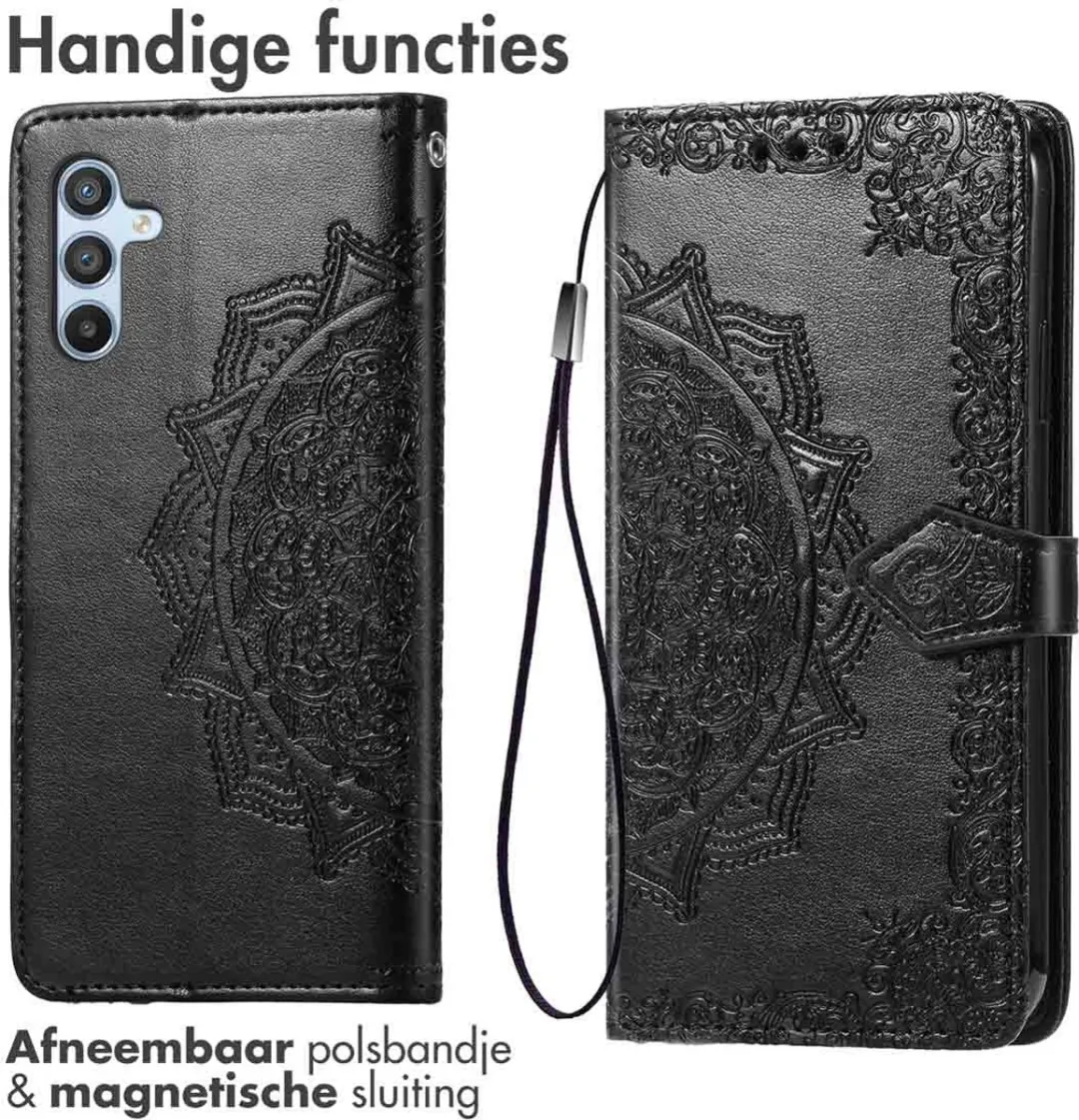 Imoshion Hoesje Samsung Galaxy A36 - 3 Pasjes - Zwart