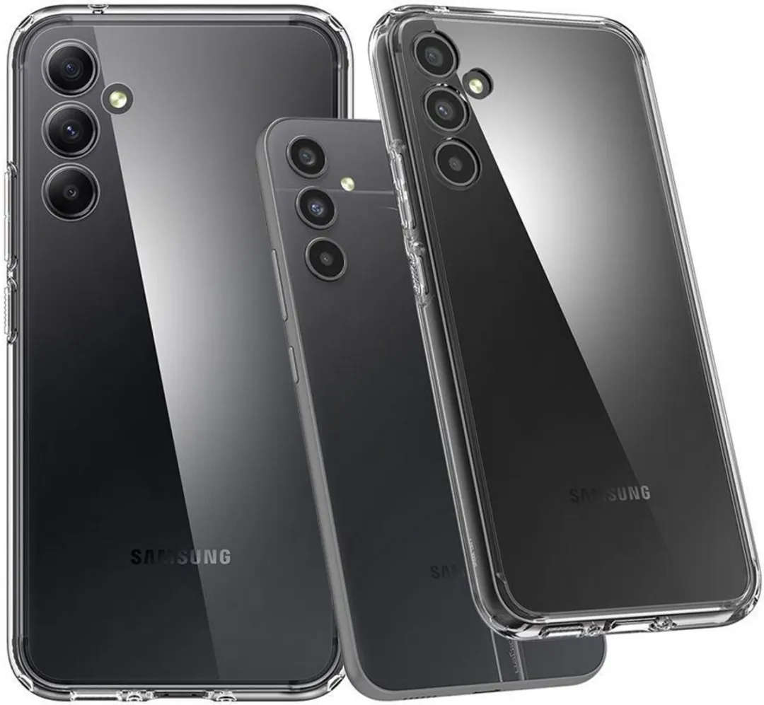 Spigen Ultra Hybrid ACS05904 Hoesje - Samsung Galaxy A34 - Transparant