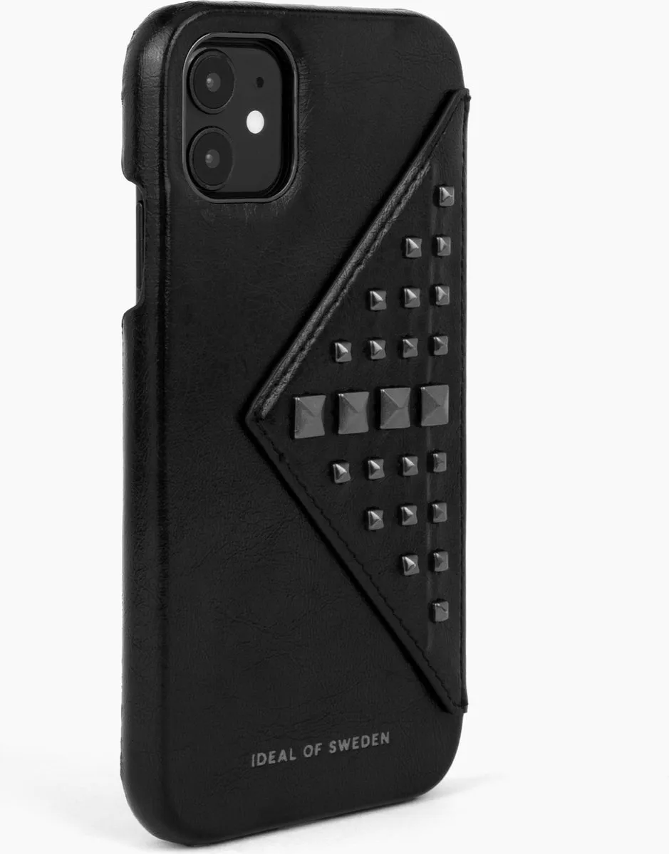 iDeal of Sweden Statement Case Flap Pocket iPhone 11/XR - 3 Pasjes - Glossy Black - afbeelding 3 van 6