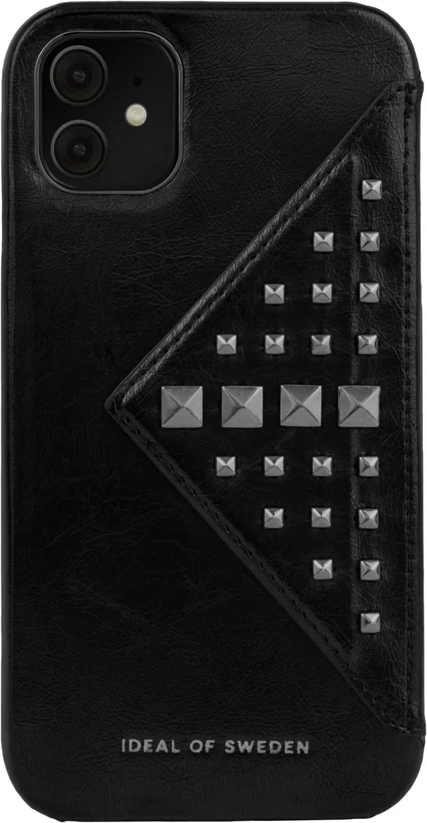 iDeal of Sweden Statement Case Flap Pocket iPhone 11/XR - 3 Pasjes - Glossy Black - afbeelding 4 van 6