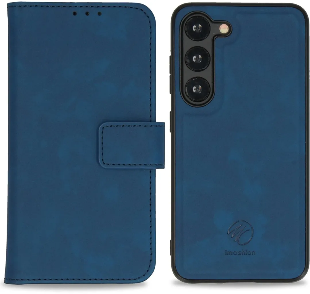 Imoshion Hoesje Samsung Galaxy S23 2-in-1 Bookcase - Blauw