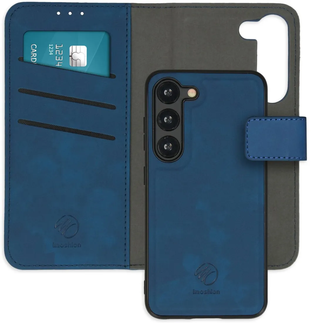 Imoshion Hoesje Samsung Galaxy S23 2-in-1 Bookcase - Blauw