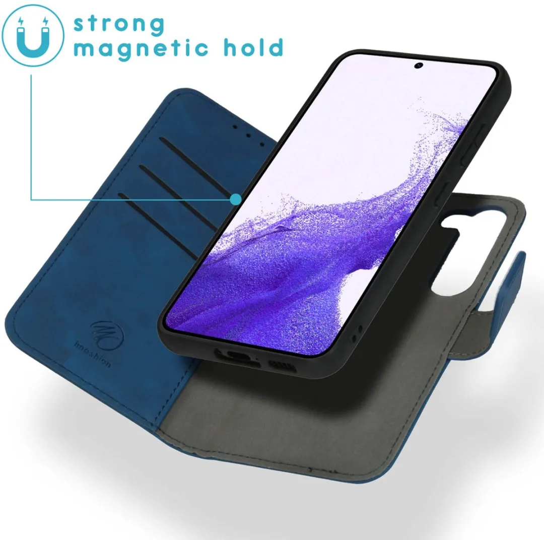 Imoshion Hoesje Samsung Galaxy S23 2-in-1 Bookcase - Blauw