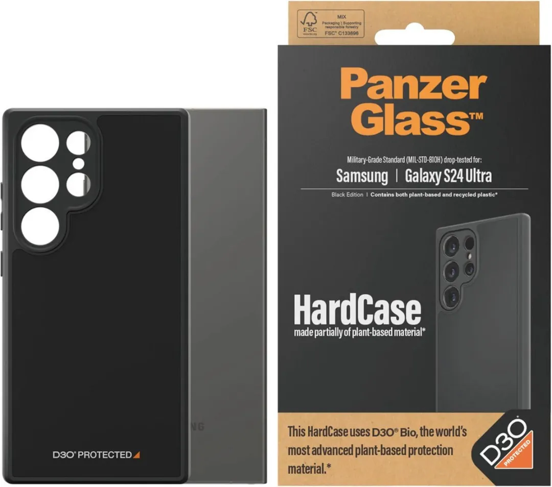 PanzerGlass Samsung Galaxy S24 Ultra HardCase 1218 - Zwart - afbeelding 6 van 6