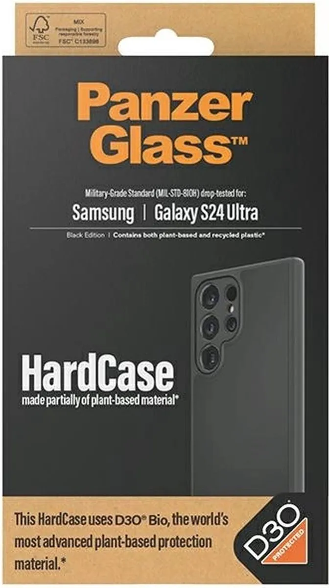 PanzerGlass Samsung Galaxy S24 Ultra HardCase 1218 - Zwart