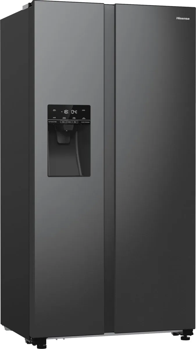 Hisense RS5P535NTFE Amerikaanse Koelkast 566L - No-Frost - 178cm