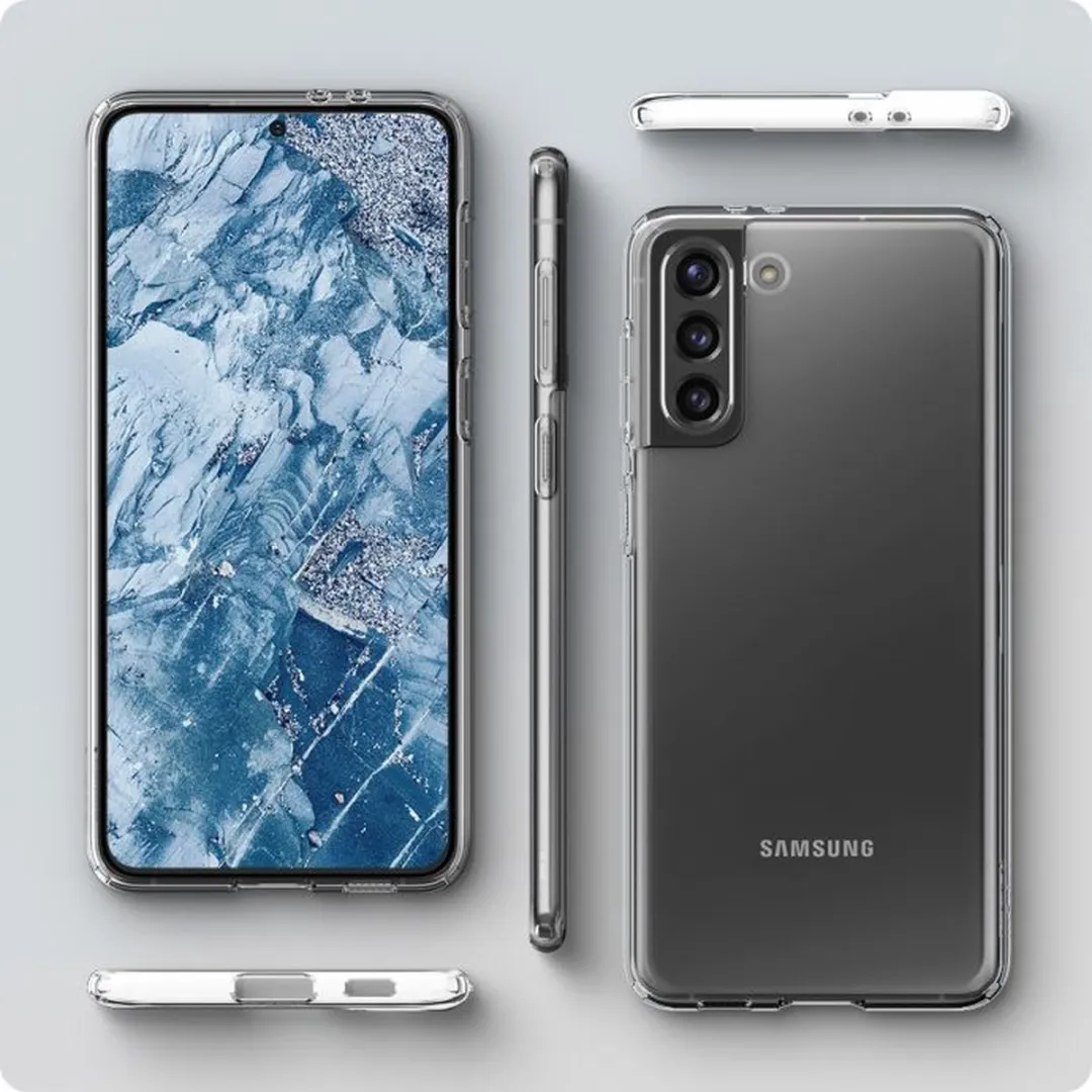 Spigen Crystal Flex 5087145 Hoesje - Samsung Galaxy S21 - Transparant