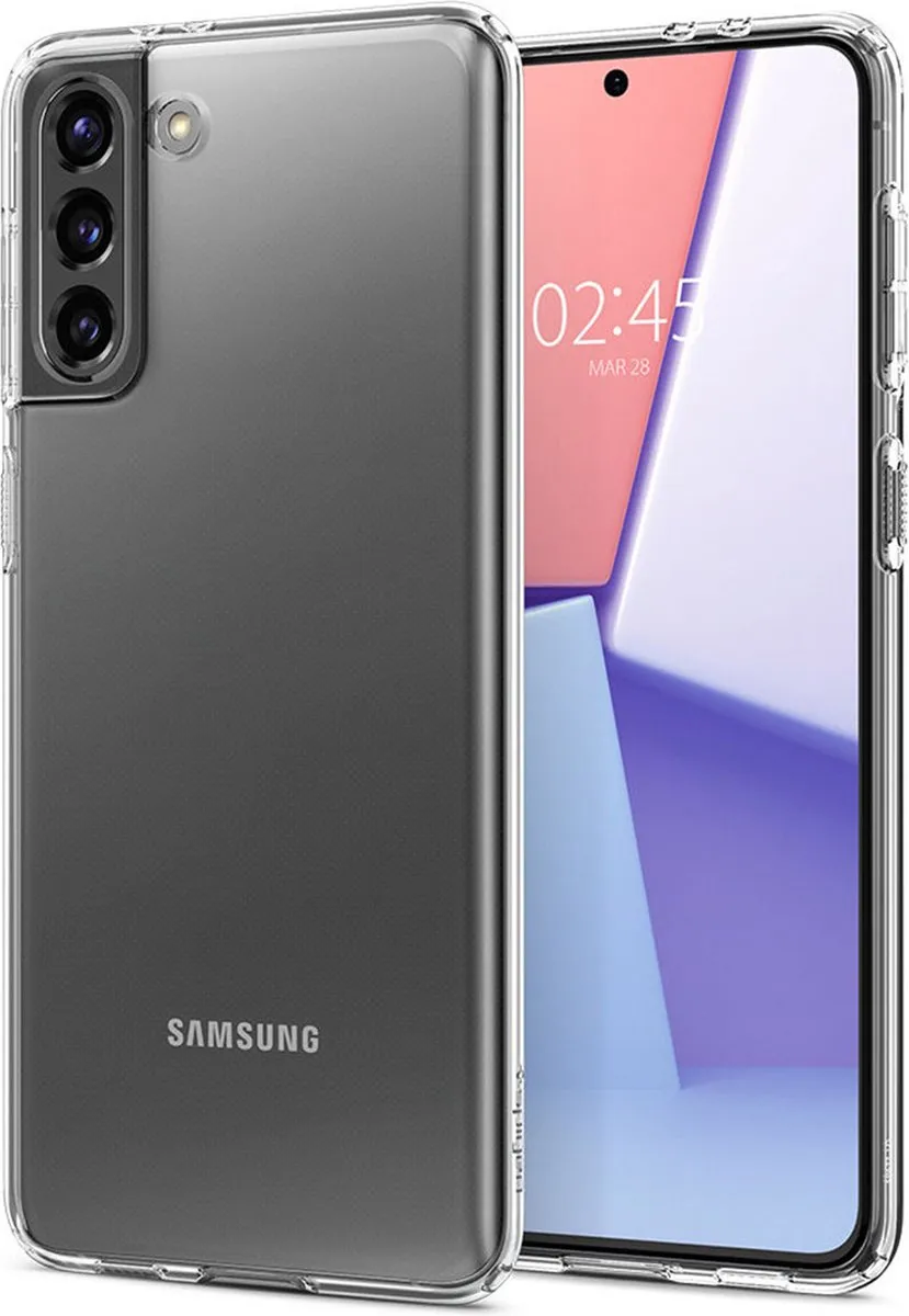 Spigen Crystal Flex 5087145 Hoesje - Samsung Galaxy S21 - Transparant