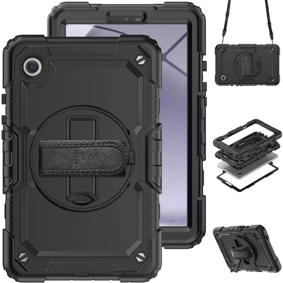 Accezz Tablethoes Samsung Galaxy Tab A9 8.7 inch - SH00067725 - Zwart