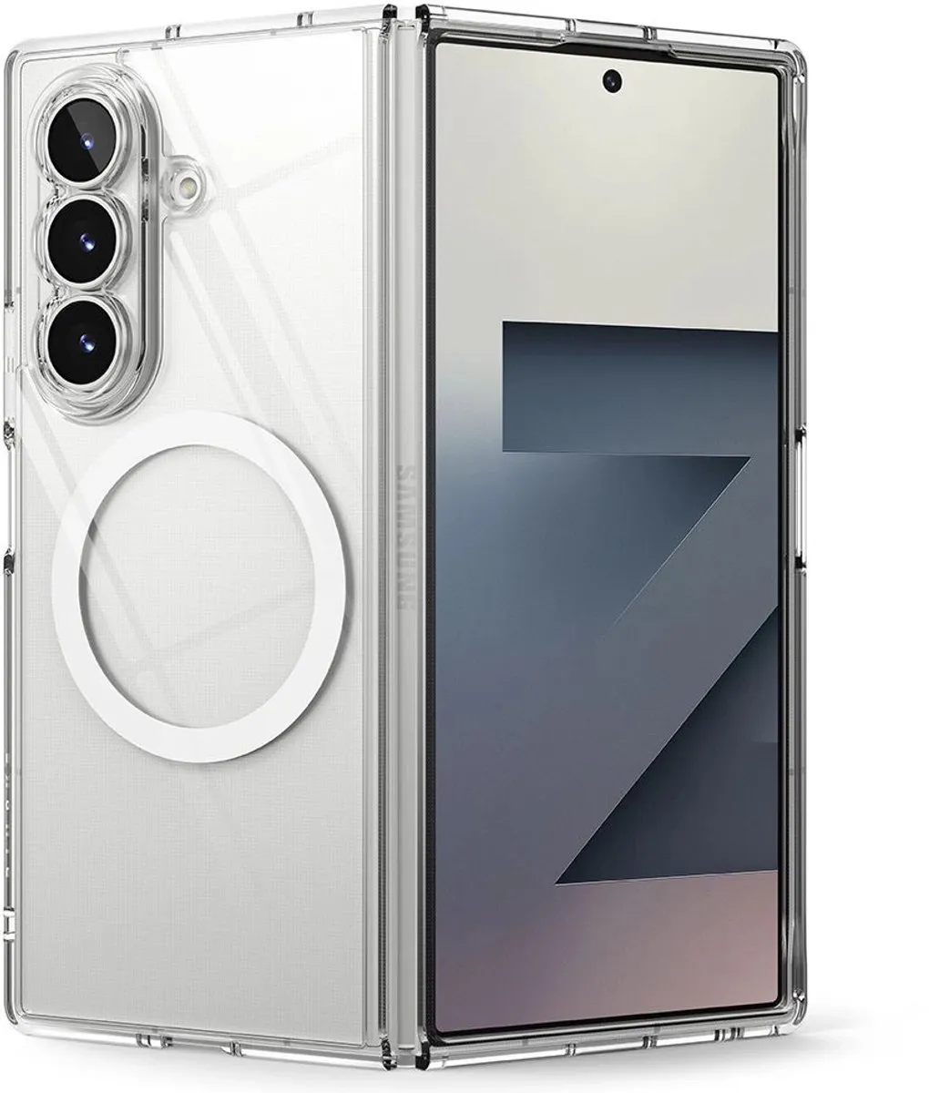 Ringke Fusion MagSafe Hoes Samsung Galaxy - 1 Pasje - Zwart