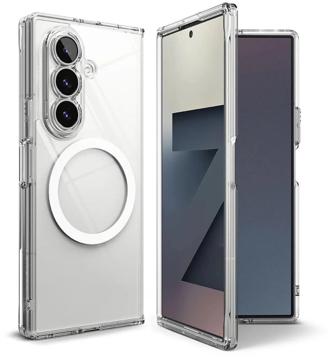 Ringke Fusion MagSafe Hoes Samsung Galaxy - 1 Pasje - Zwart