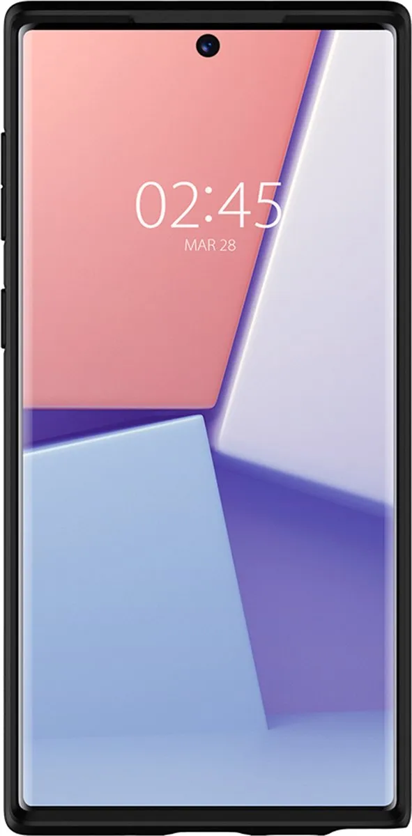 Spigen Ultra Hybrid Hoesje - Samsung Galaxy Note 10 - Transparant/Zwart