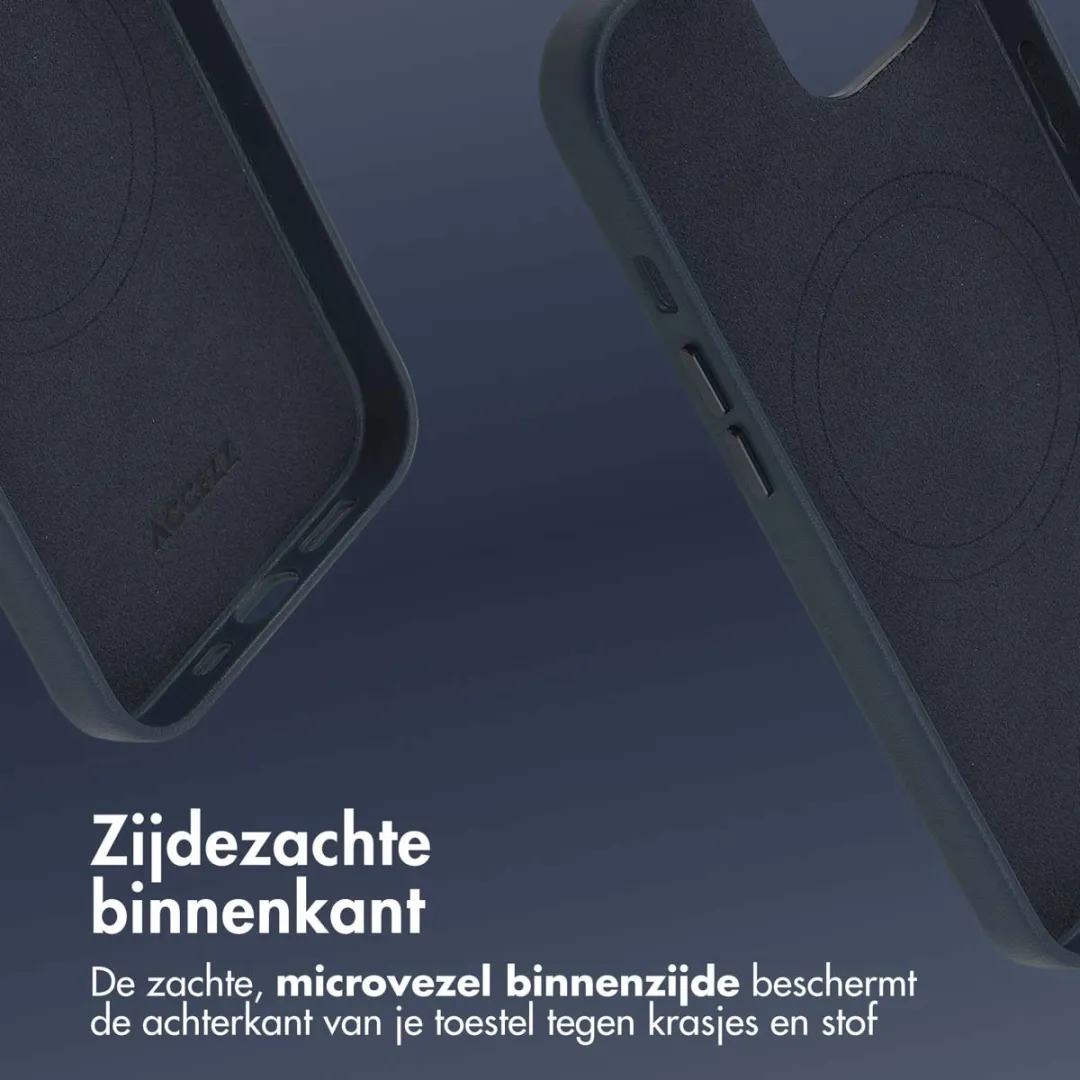 Accezz Hoesje iPhone 13 Nightfall Blue - MagSafe - 2 Pasjes