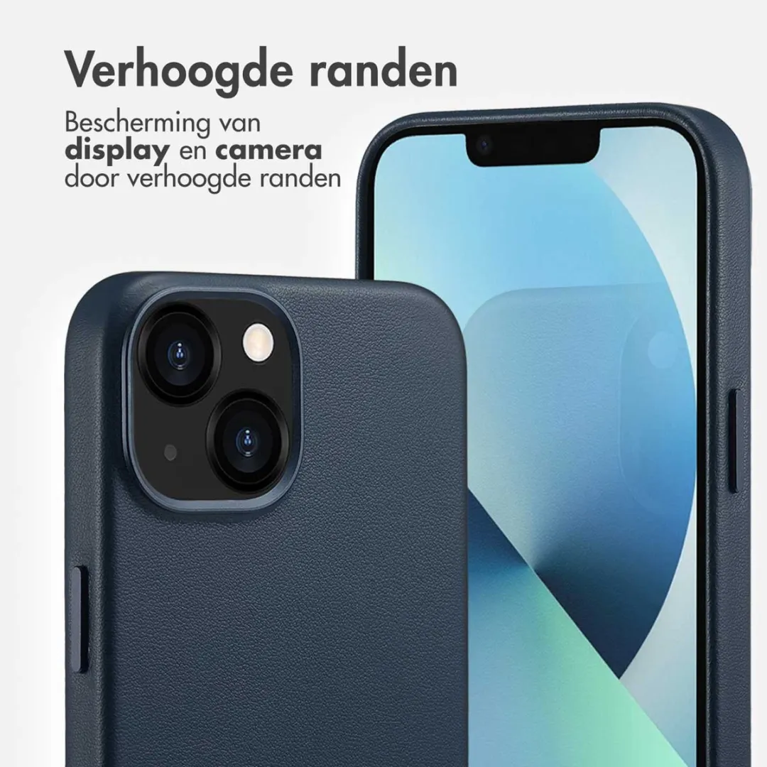 Accezz Hoesje iPhone 13 Nightfall Blue - MagSafe - 2 Pasjes