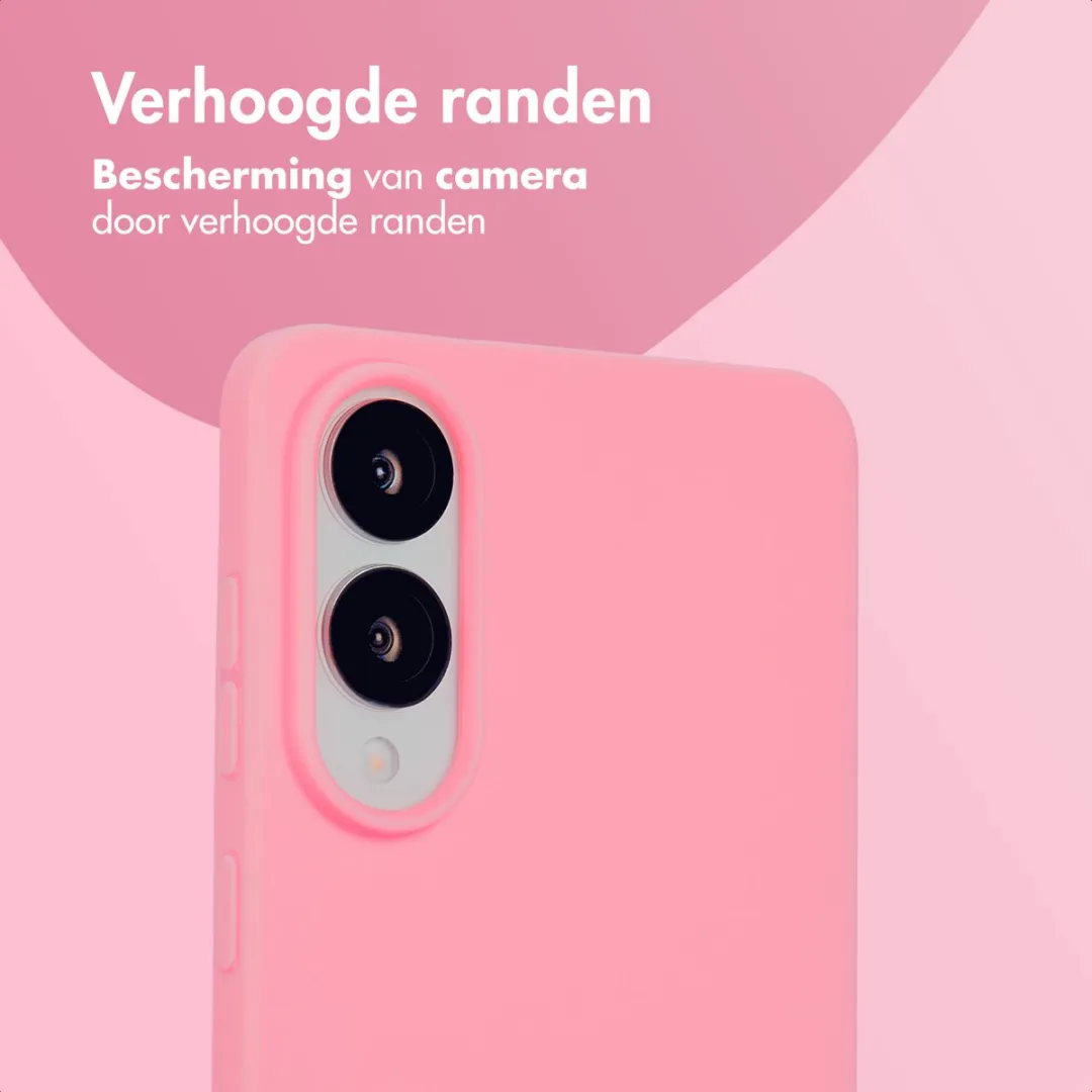 Imoshion Hoesje Samsung Galaxy S25 Edge - Roze