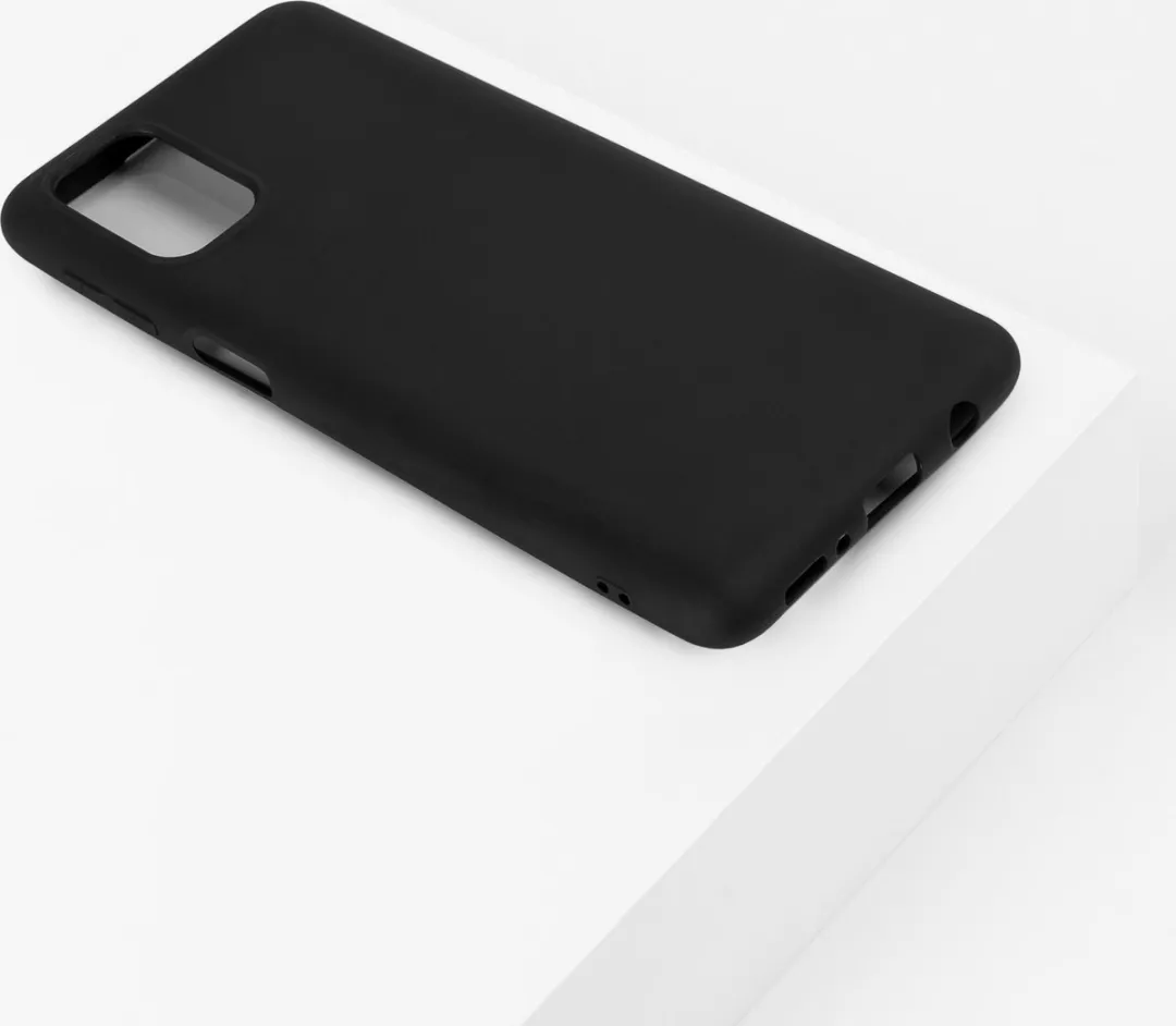BMAX Essential Hoesje Samsung Galaxy M31s - Zwart - BMAX12549845