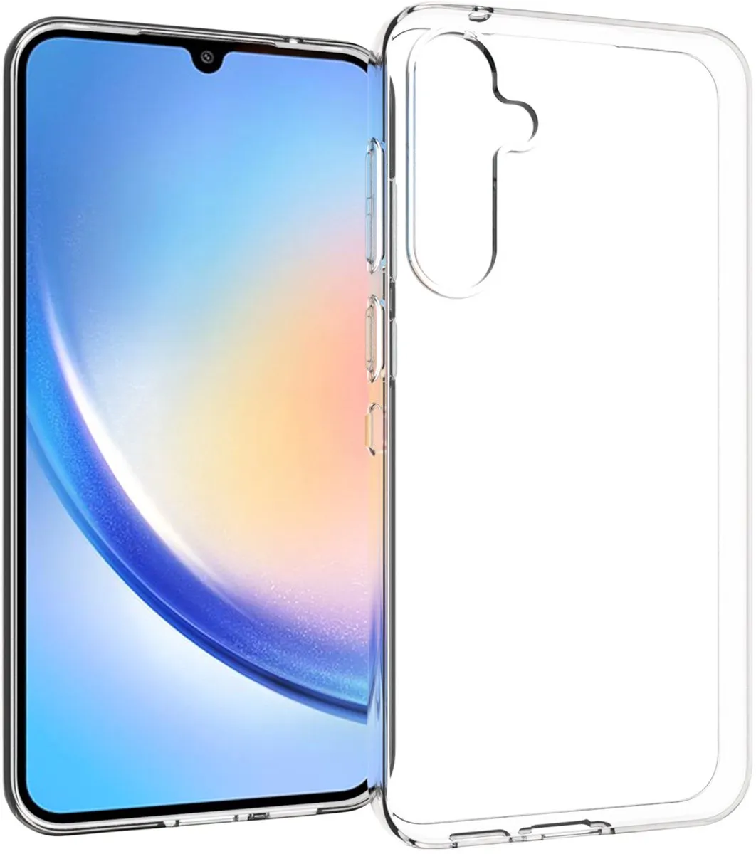 Accezz Hoesje Samsung Galaxy S23 FE - Transparant