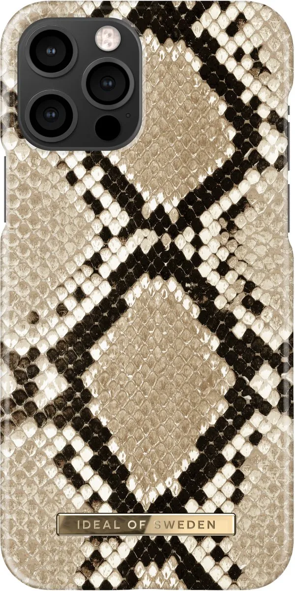 iDeal of Sweden iPhone 12 Fashion Case 242 Sahara Snake - afbeelding 5 van 6