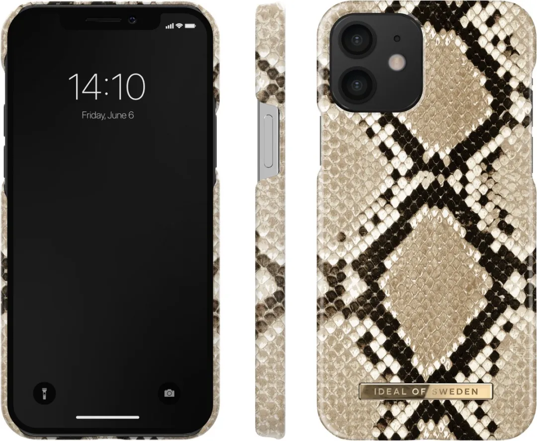 iDeal of Sweden iPhone 12 Fashion Case 242 Sahara Snake - afbeelding 2 van 6