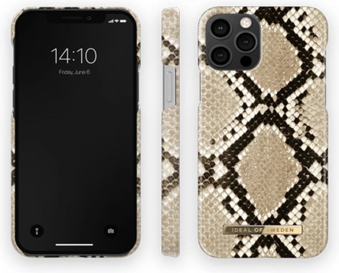 iDeal of Sweden iPhone 12 Fashion Case 242 Sahara Snake - afbeelding 4 van 6