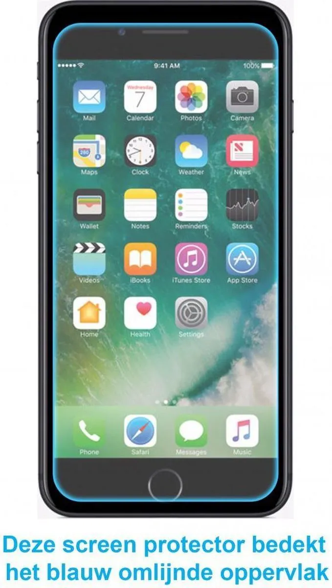 Nillkin iPhone 7 Plus Tempered Glass Screenprotector 9H Nano - afbeelding 2 van 6