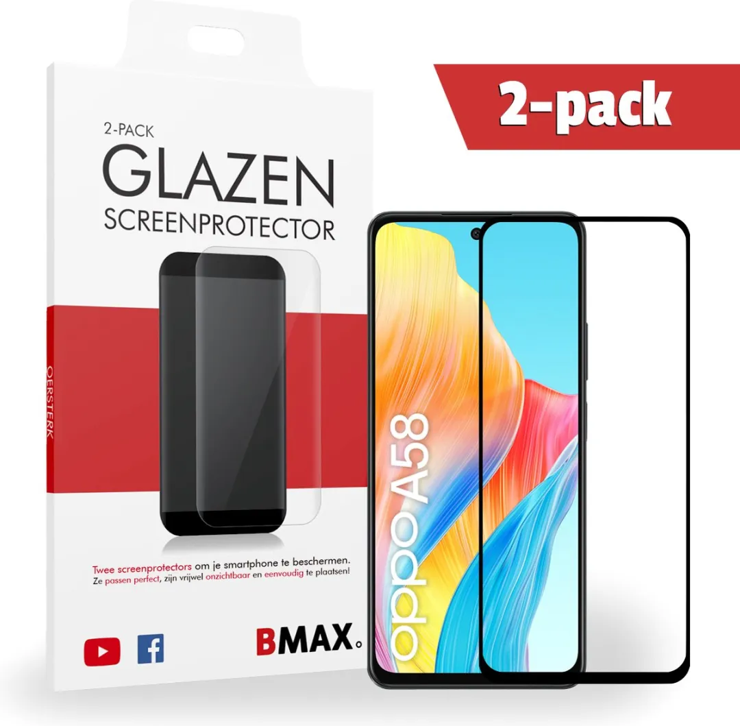 BMAX Screenprotectors OPPO A58