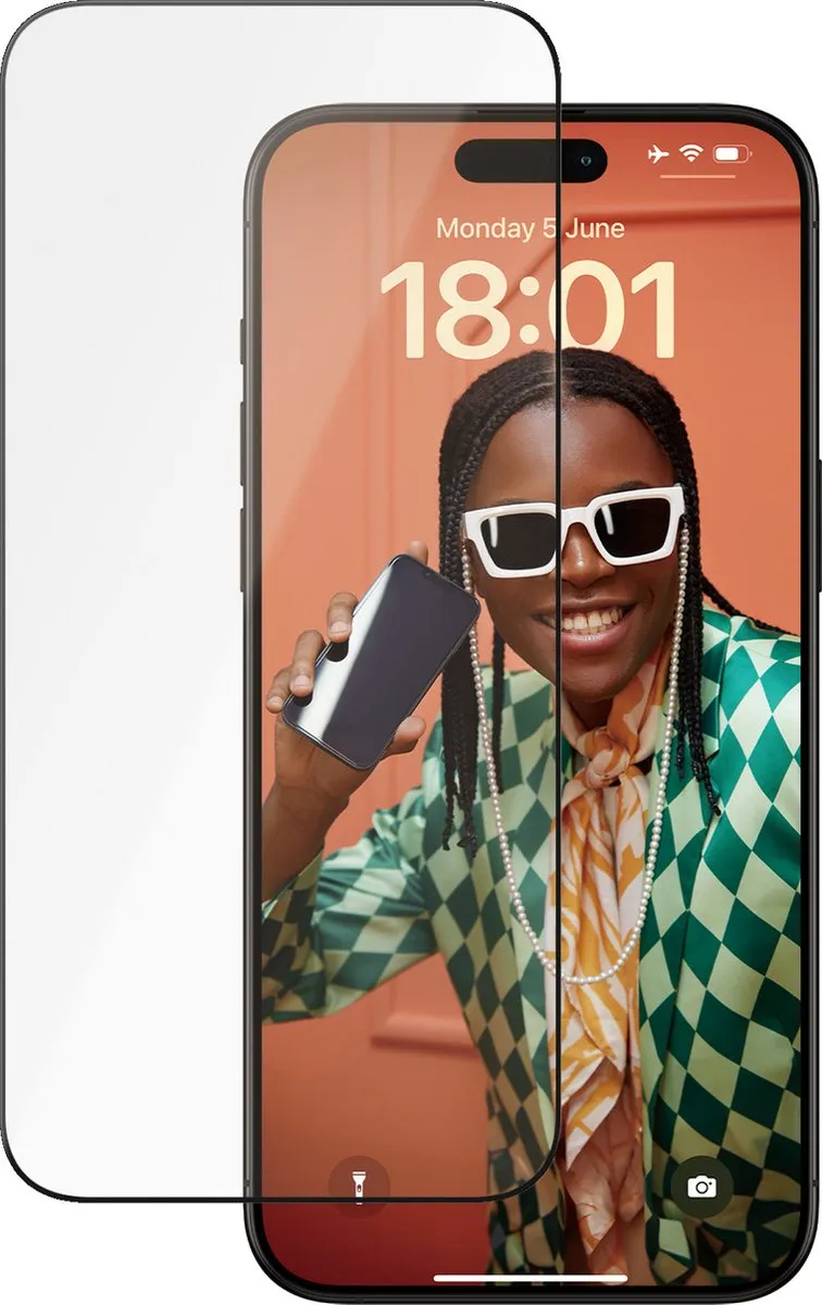 PanzerGlass iPhone 15 Pro Max Schermbeschermer Ceramic Ultra-Wide