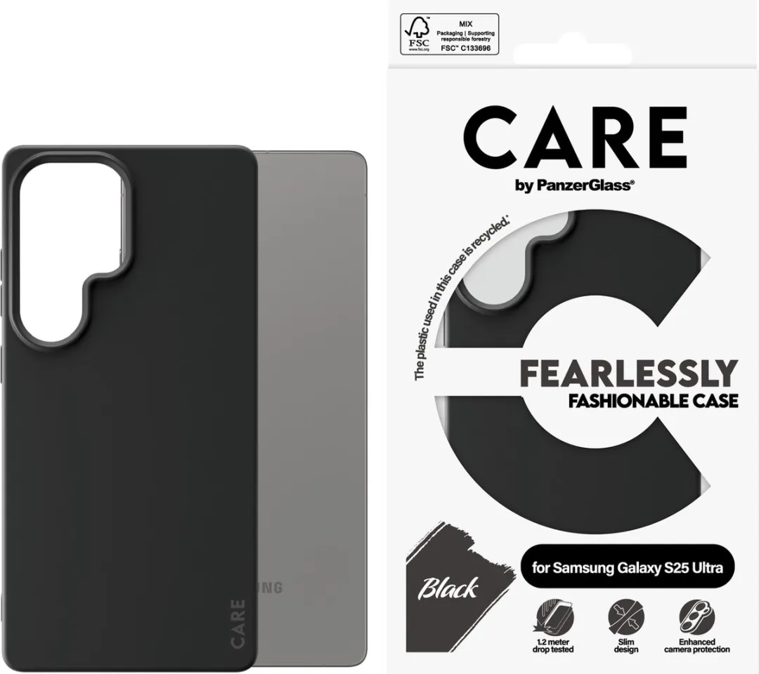 PanzerGlass Hoesje Samsung Galaxy S25 Ultra - Transparent