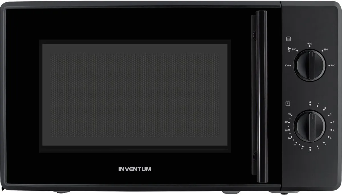 Inventum MN205SB Vrijstaande Magnetron 20L 700W - Zwart