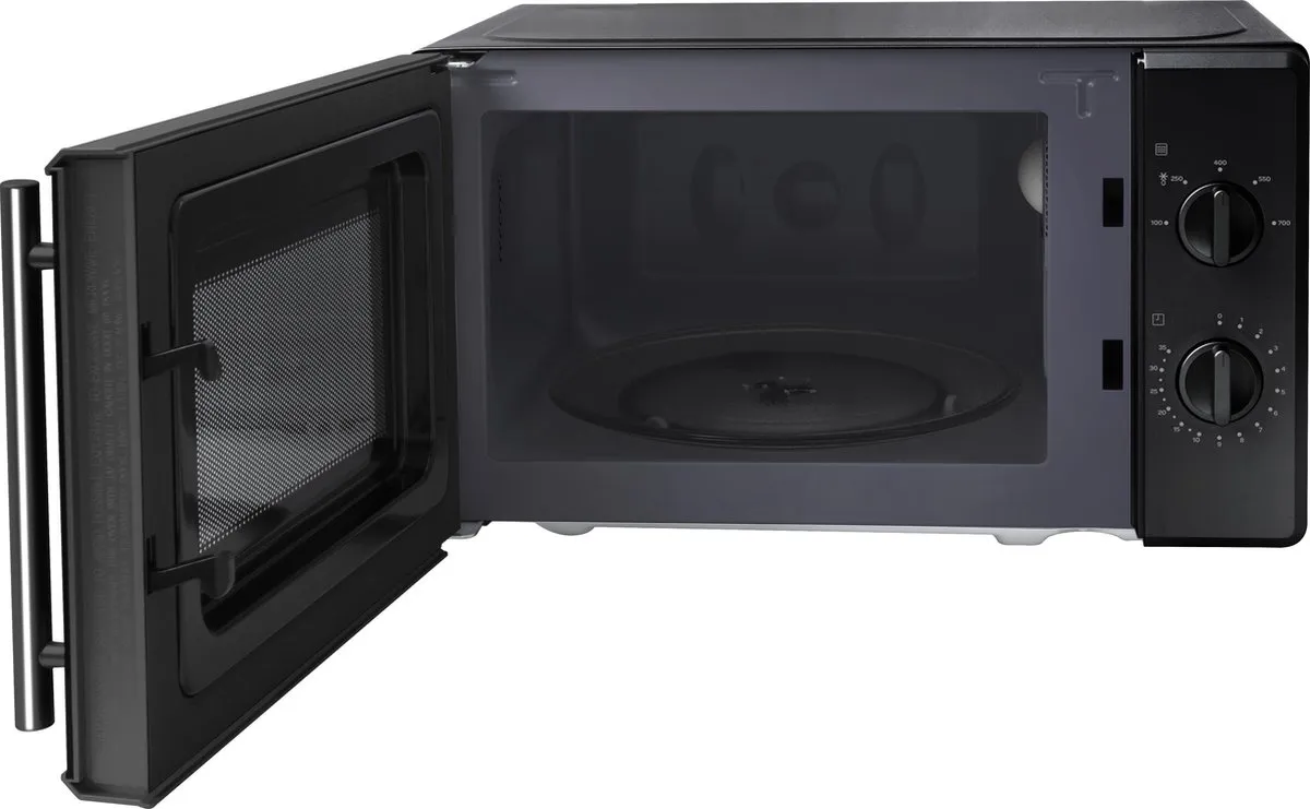Inventum MN205SB Vrijstaande Magnetron 20L 700W - Zwart