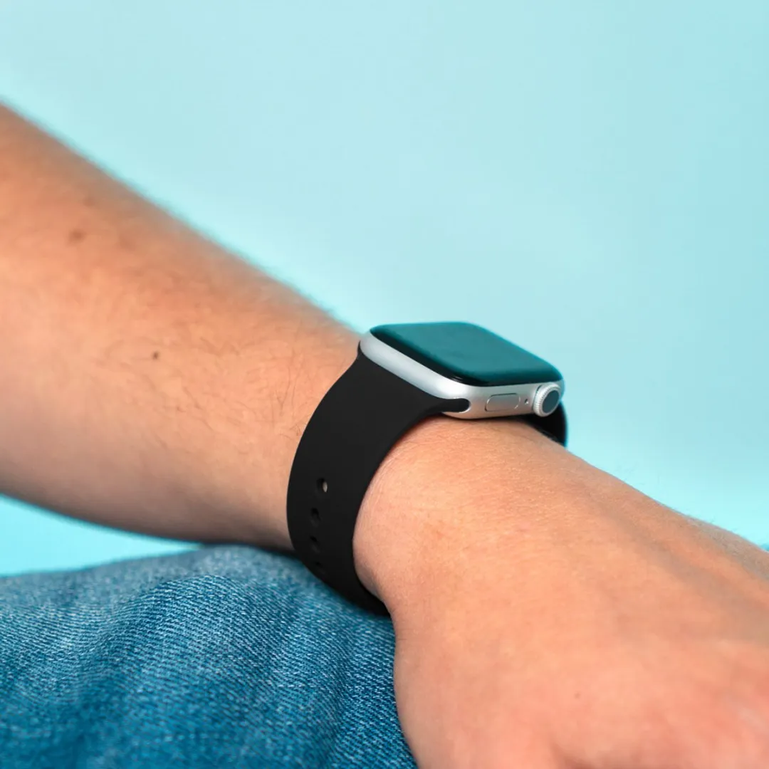 Imoshion Siliconen Bandje Amazfit GTS/BIP - One Size - Zwart