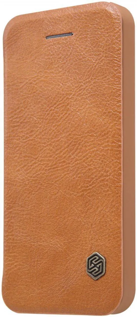 Nillkin Qin iPhone 5/5S Hoesje - Bruin - afbeelding 5 van 6
