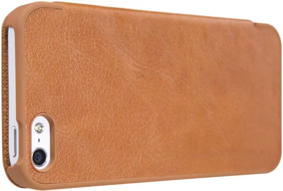 Nillkin Qin iPhone 5/5S Hoesje - Bruin - afbeelding 6 van 6