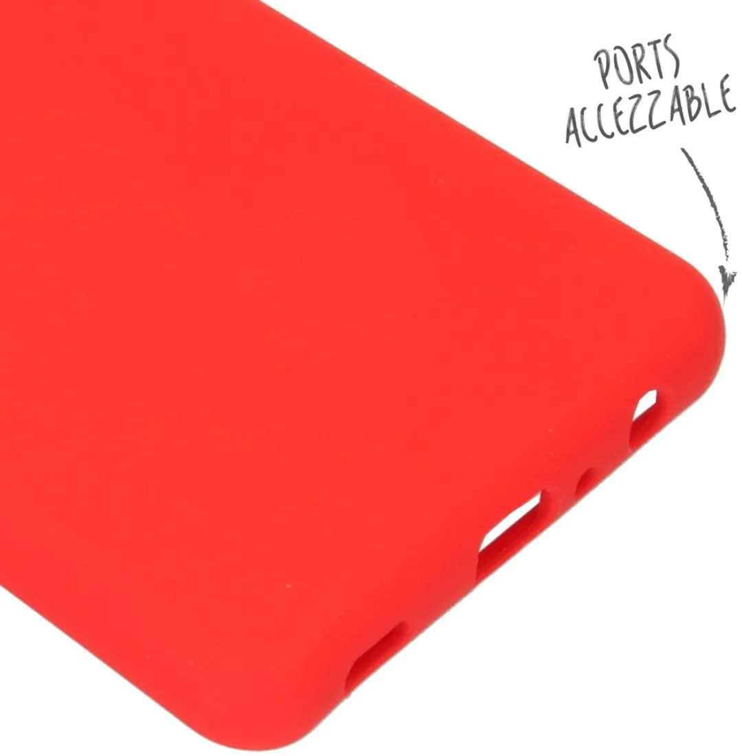 Accezz Hoesje Samsung Galaxy A72 - Rood
