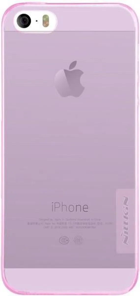 Nillkin Nature TPU Hoesje - iPhone 5/5s/SE - Roze - afbeelding 2 van 5