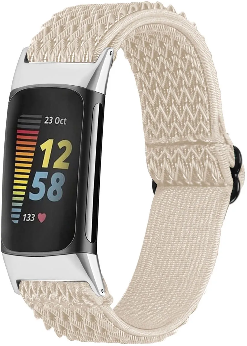 Imoshion Elastisch Nylon Bandje Fitbit Charge 5