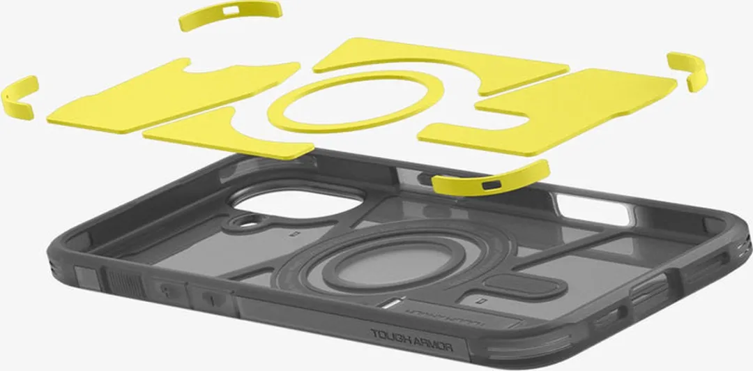 Spigen Tough Armor iPhone 16 Hoesje - Frost Zwart - afbeelding 6 van 6
