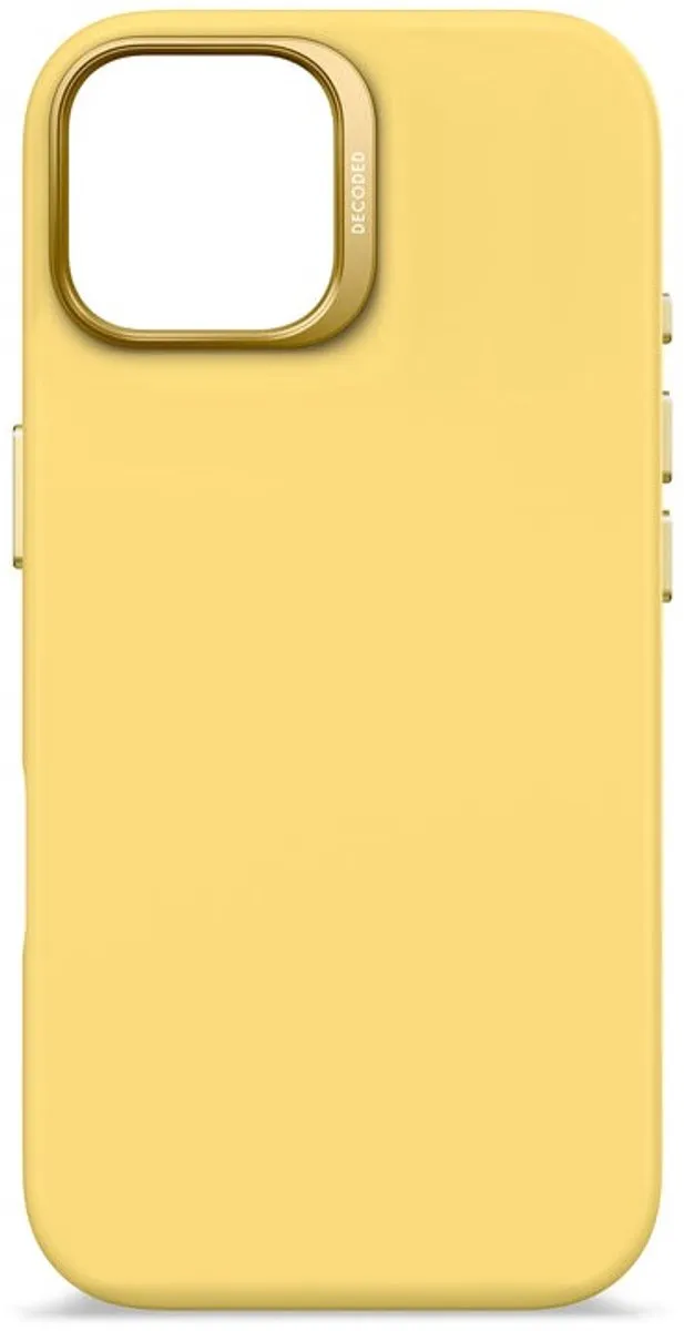 Decoded Siliconen Hoesje iPhone 15/14/13 - Popcorn Geel