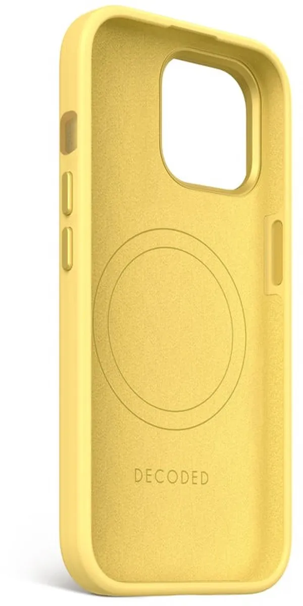 Decoded Siliconen Hoesje iPhone 15/14/13 - Popcorn Geel