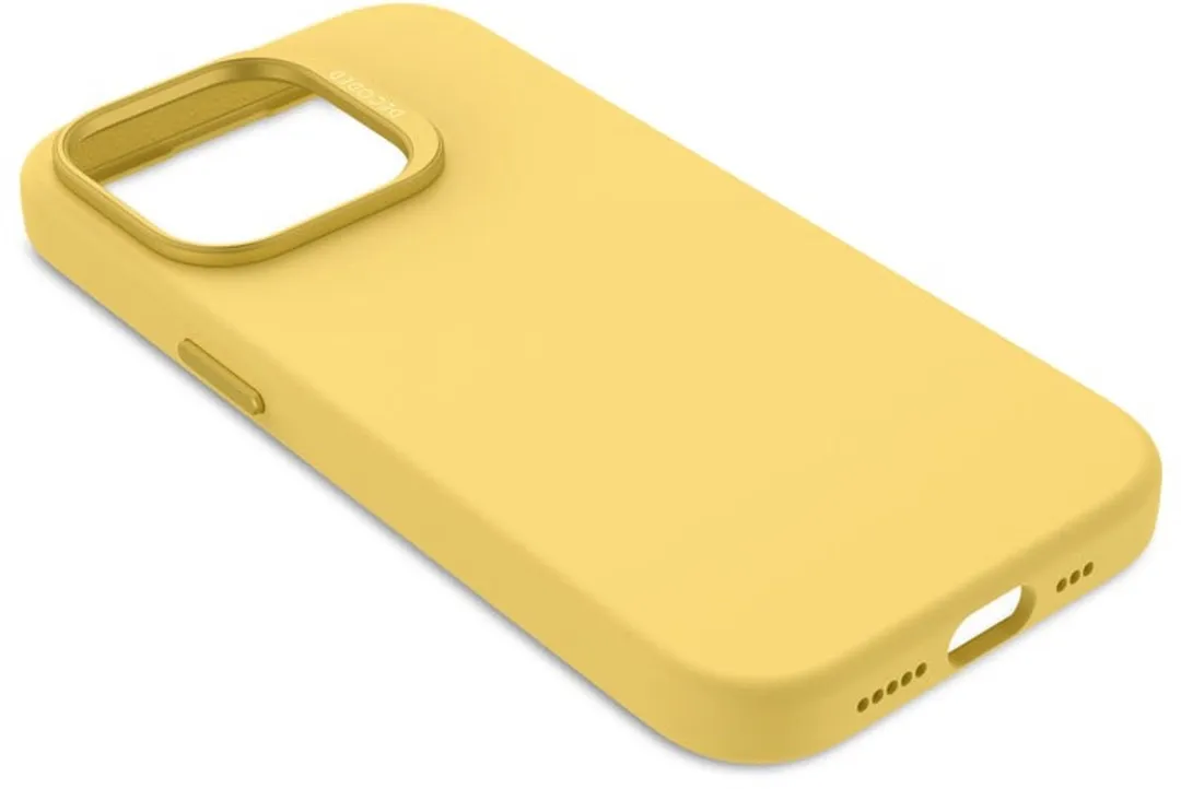 Decoded Siliconen Hoesje iPhone 15/14/13 - Popcorn Geel